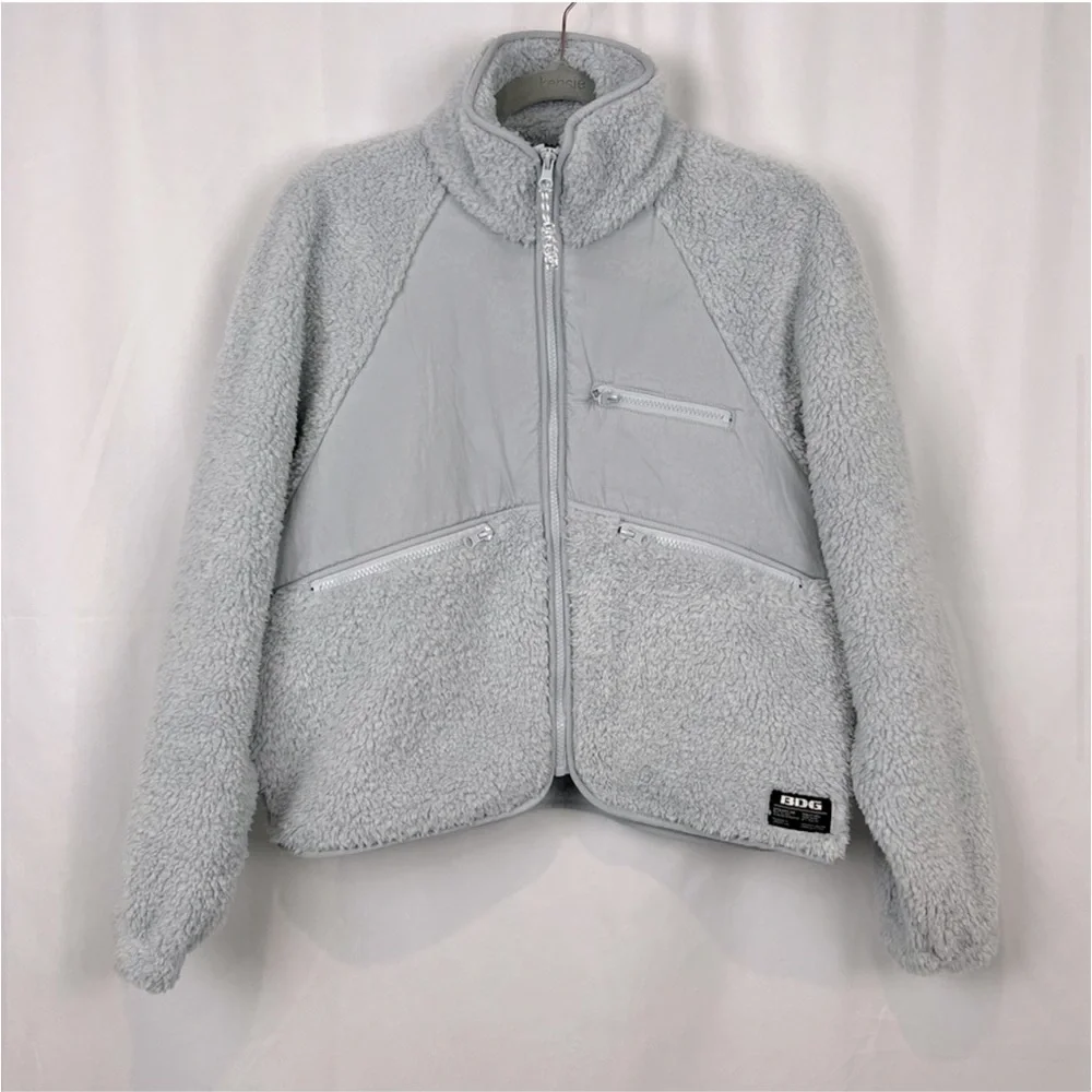 URBAN OUTFITTERS chuck fleece zip up - Picture 5 of 9